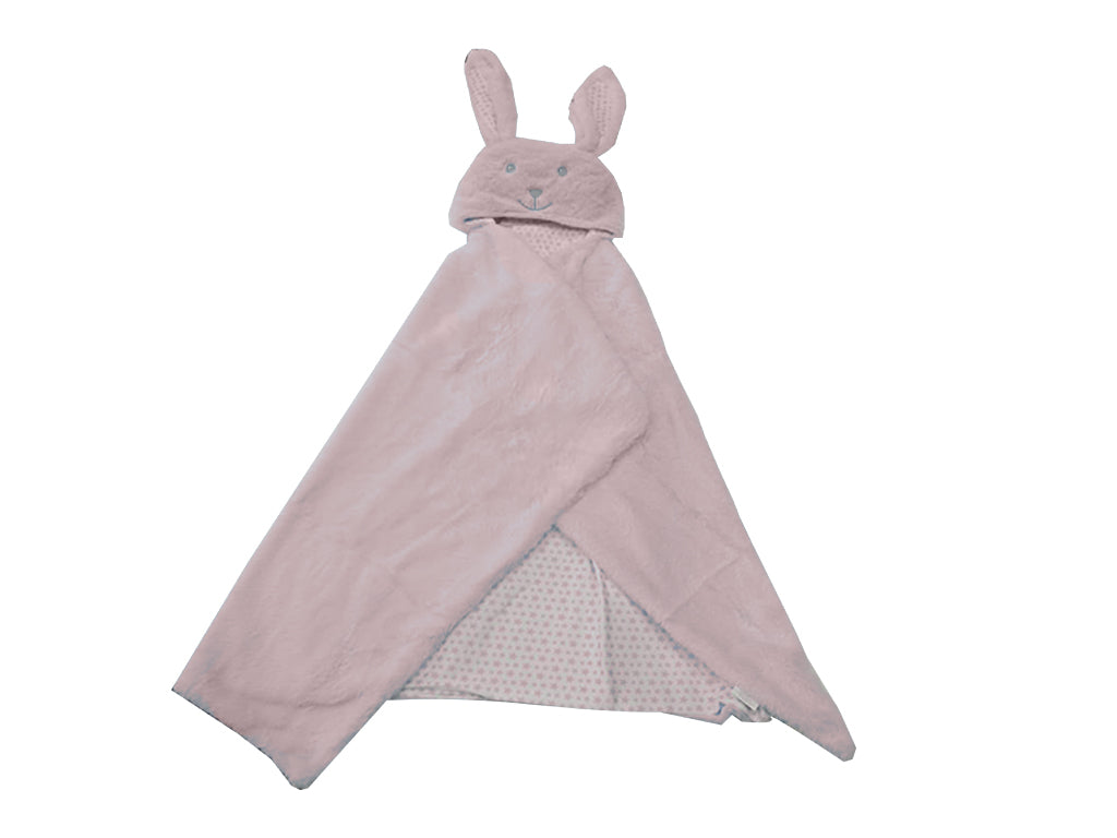 MORA BABY POMPON RABBIT BLANKET Model P88