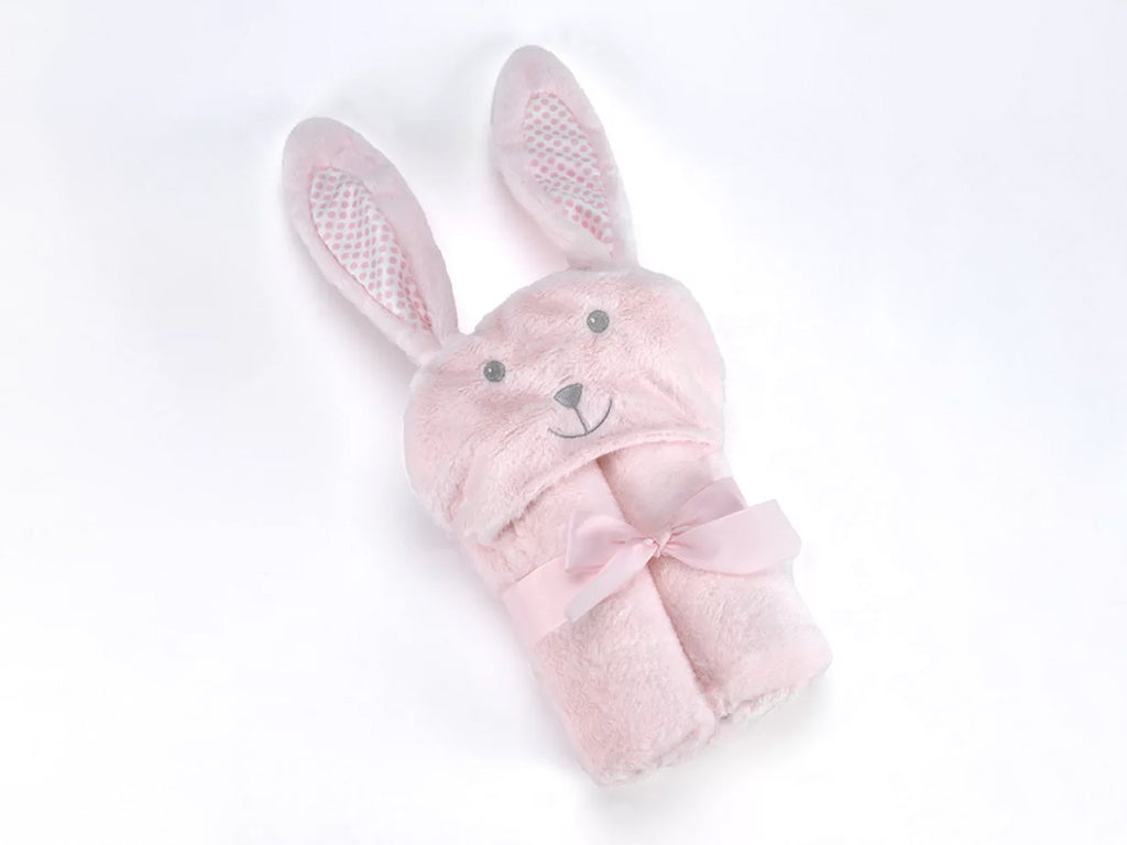 MORA BABY POMPON RABBIT BLANKET Model P88