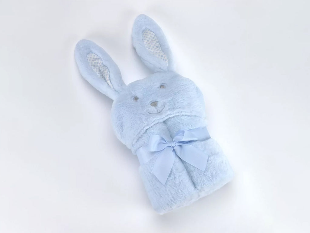MORA BABY POMPON RABBIT BLANKET Model P88