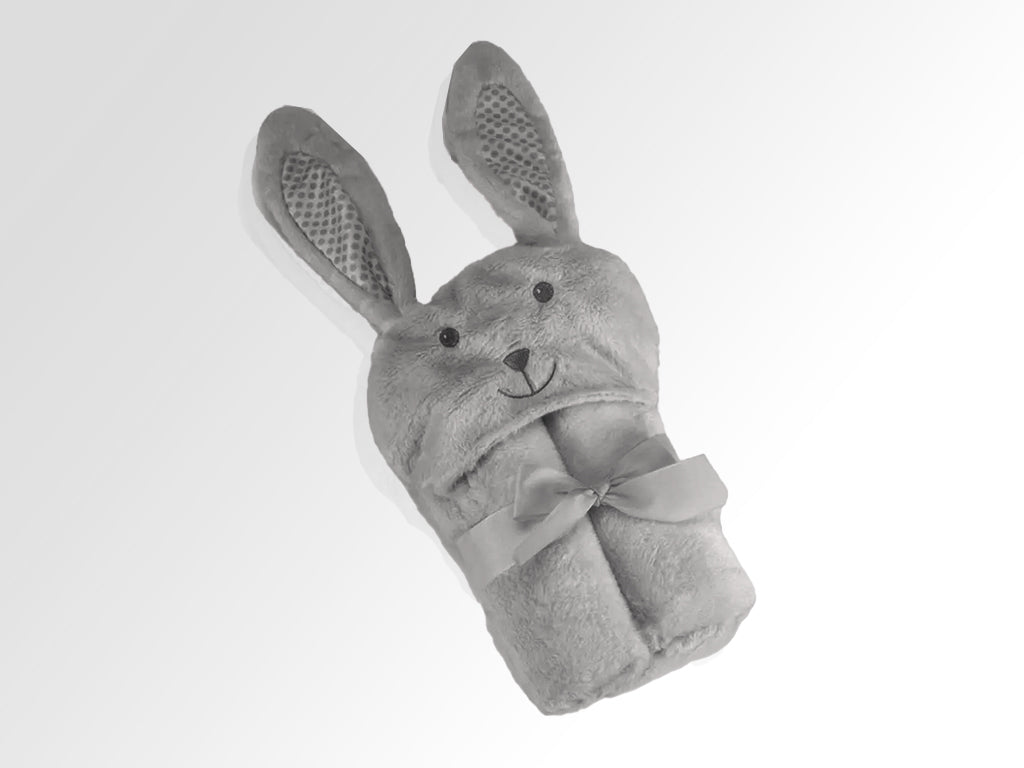 MORA BABY POMPON RABBIT BLANKET Model P88