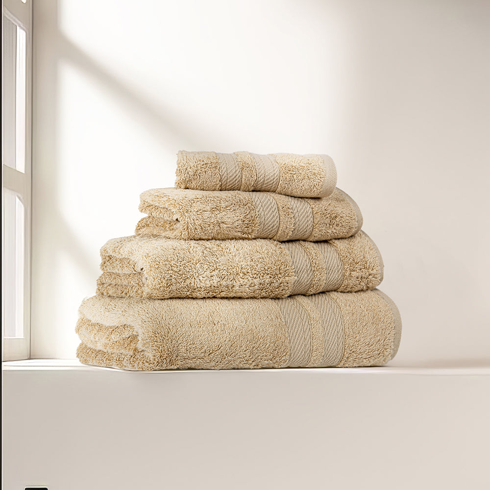 Pacha home 100% Braid BMBO Cotton Towel