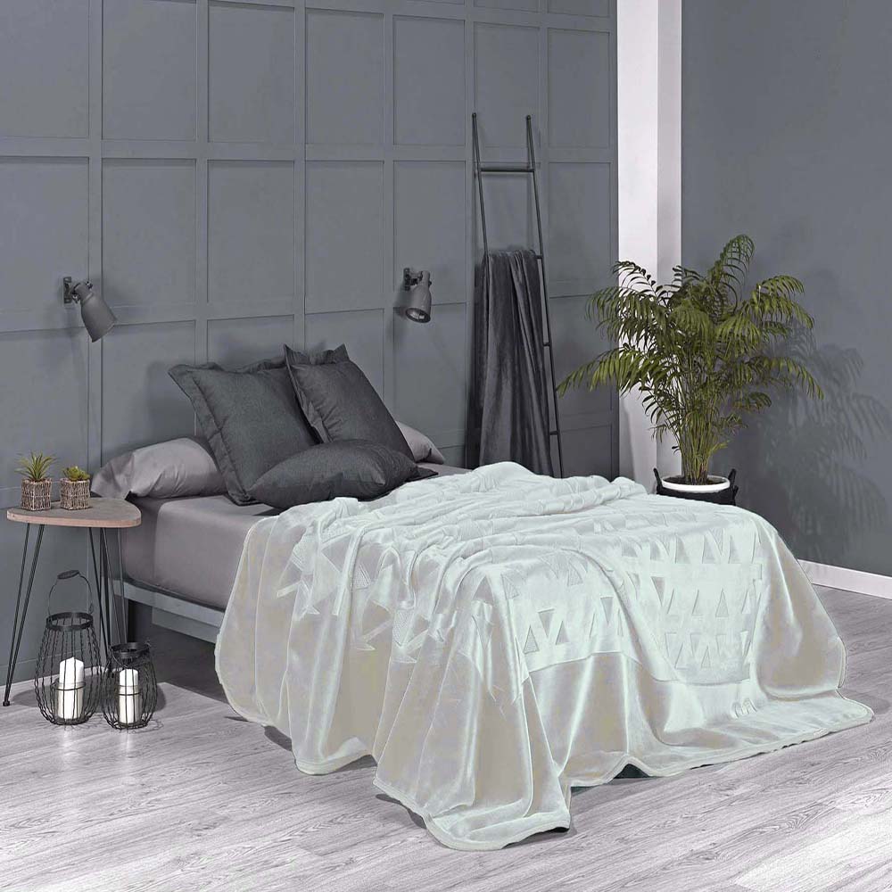 Mora Perla Plain Blanket Model G18