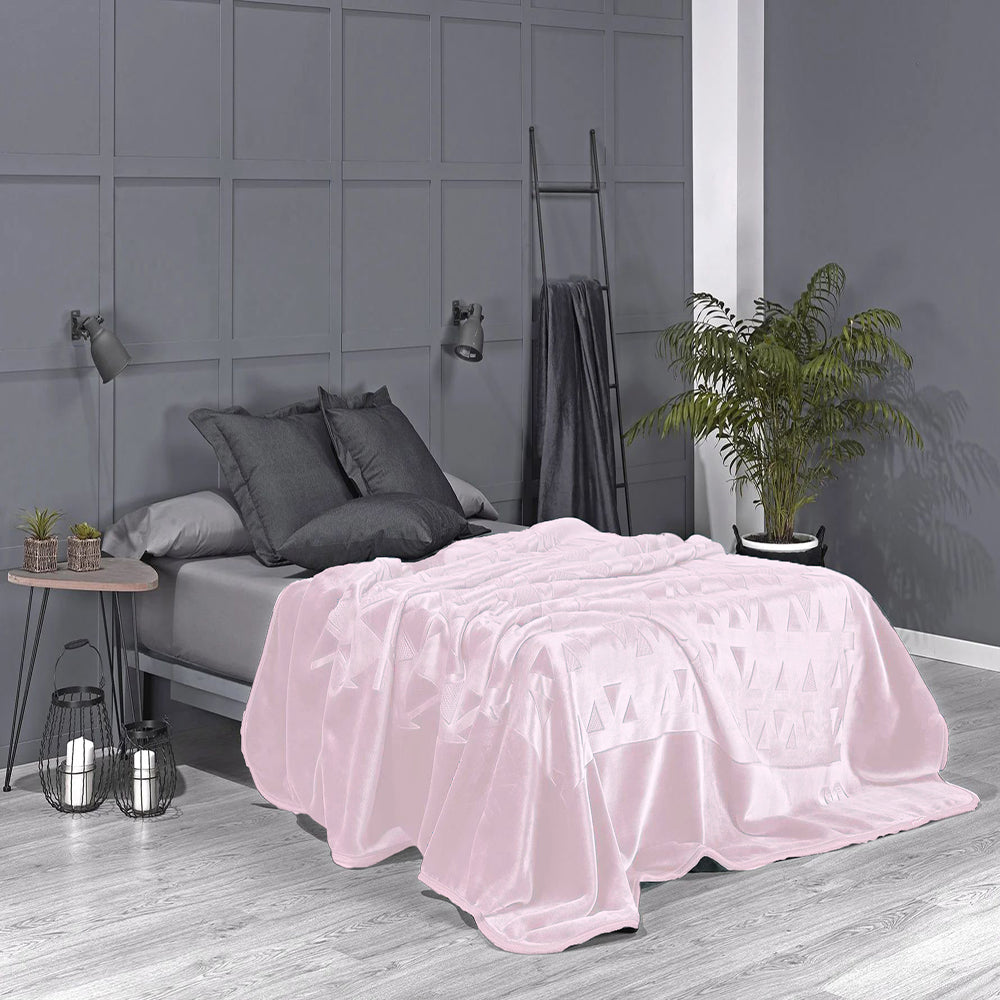 Mora Perla Plain Blanket Model G18