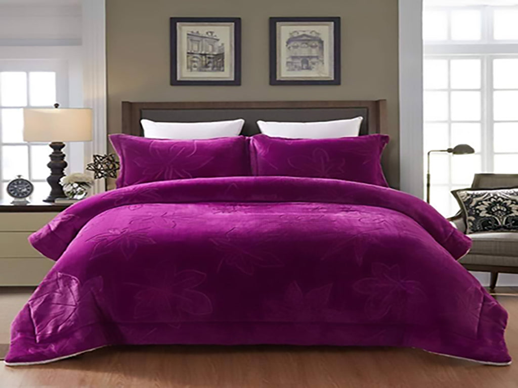 Pacha Home Quilt Sherpa Fur Model ALIA