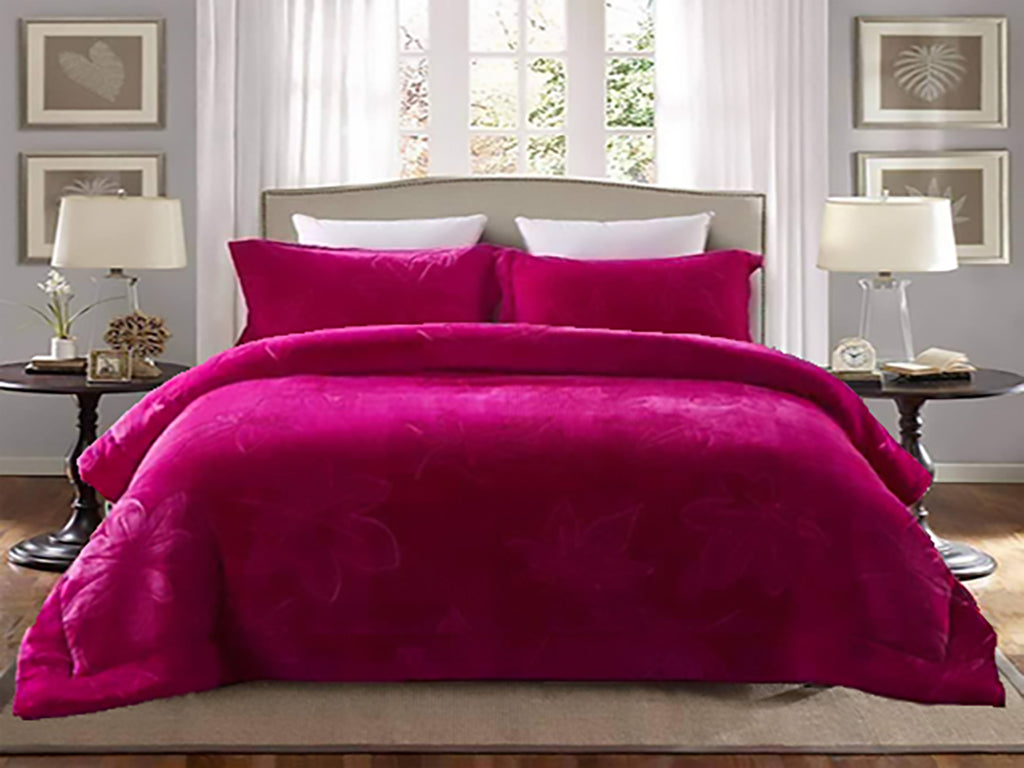 Pacha Home Quilt Sherpa Fur Model ALIA