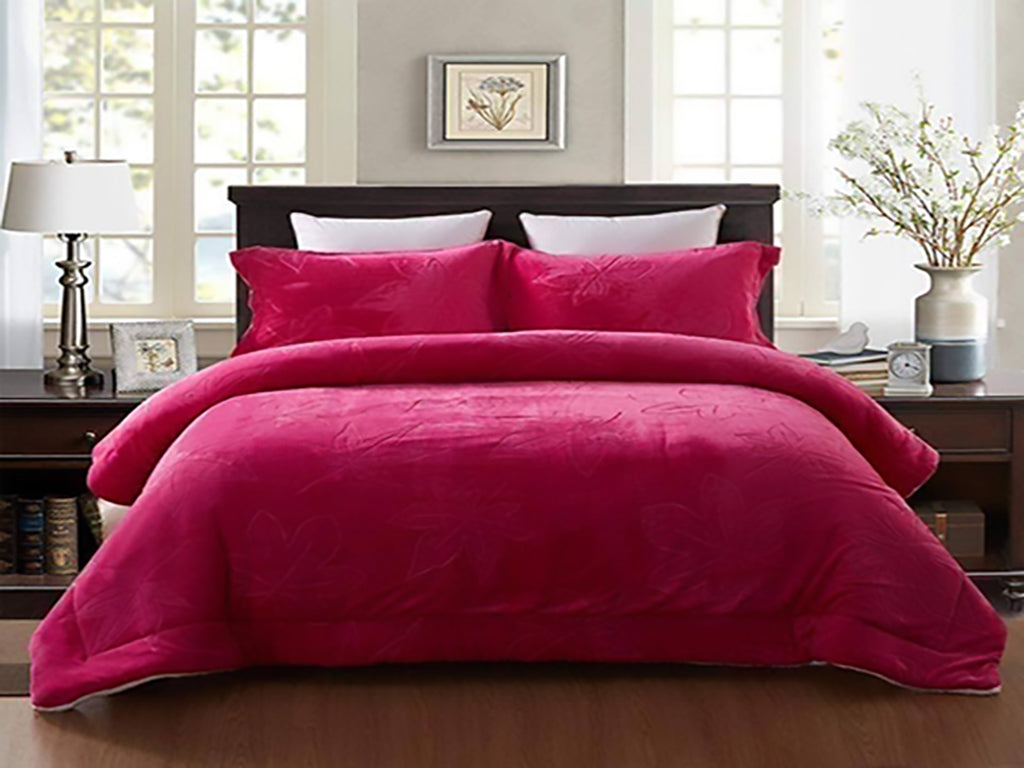 Pacha Home Quilt Sherpa Fur Model ALIA