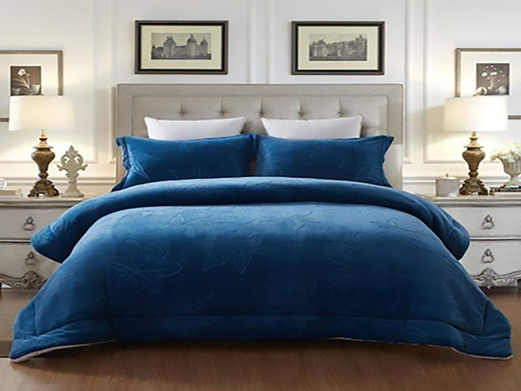 Pacha Home Quilt Sherpa Fur Model ALIA