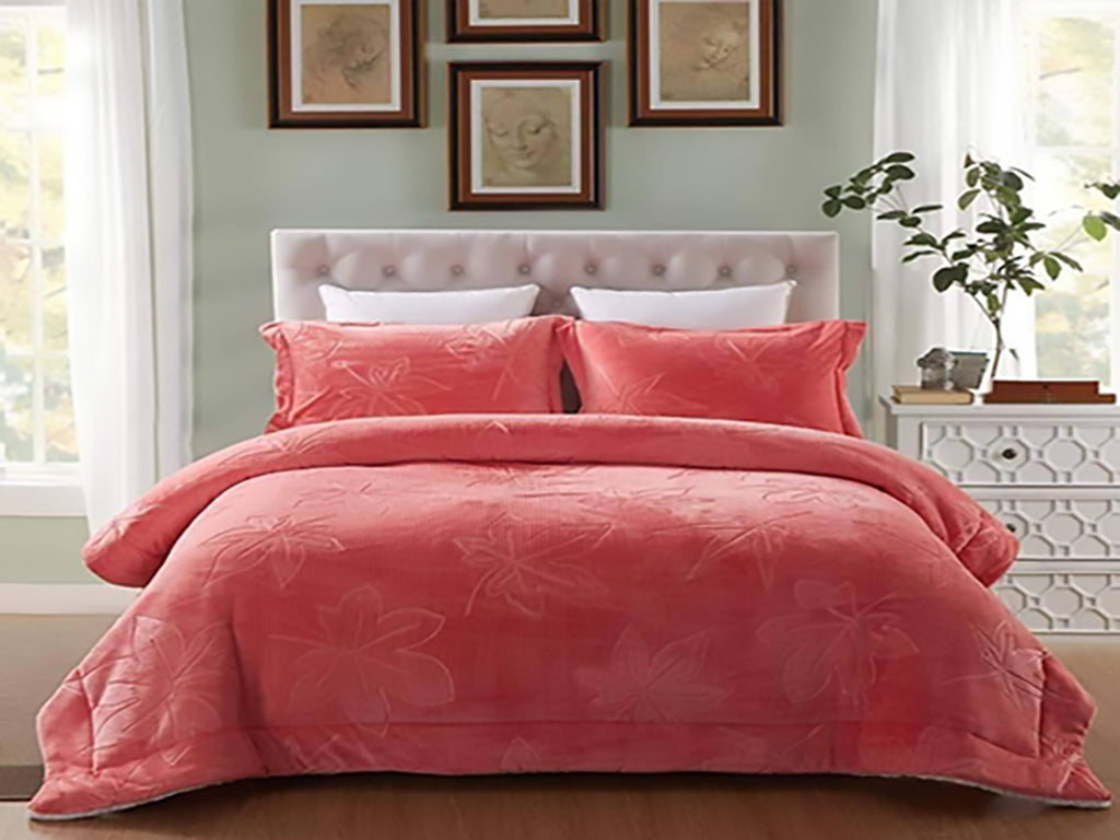 Pacha Home Quilt Sherpa Fur Model ALIA