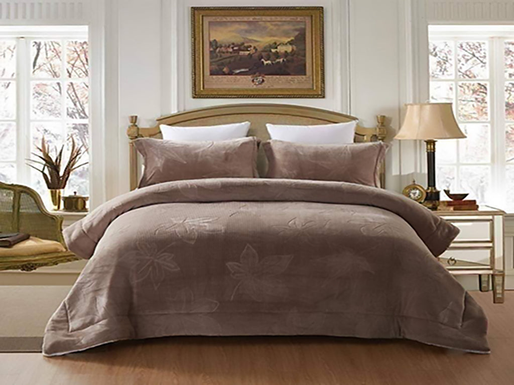 Pacha Home Quilt Sherpa Fur Model ALIA