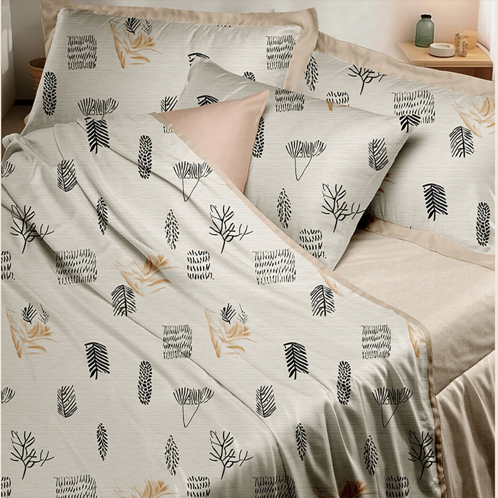 PASHA HOME PRINTED BEDSHEET PSMF