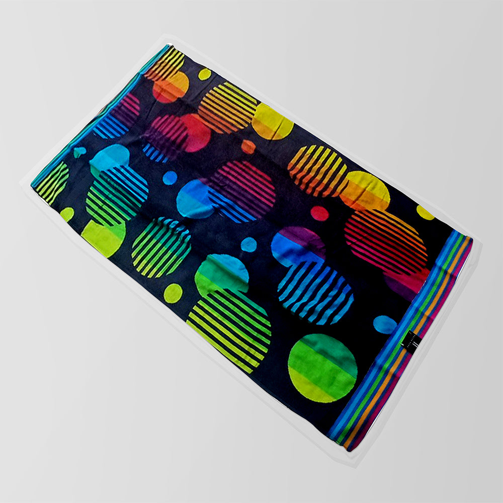 Pacha Home multicolor Cotton Beach towel - Size 95 x 175 cm