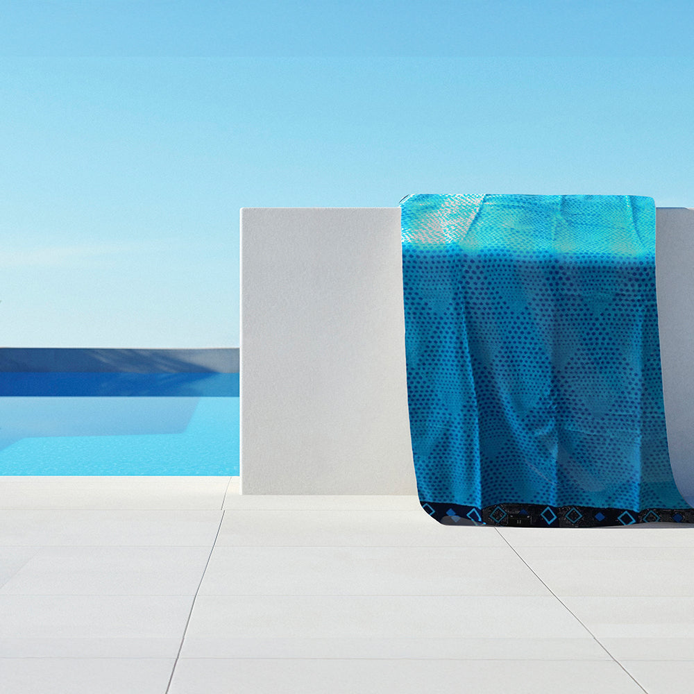 Pacha Home multicolor Cotton Beach towel - Size 95 x 175 cm