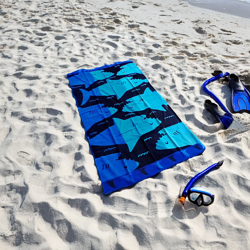 Pacha Home multicolor Cotton Beach towel - Size 95 x 175 cm