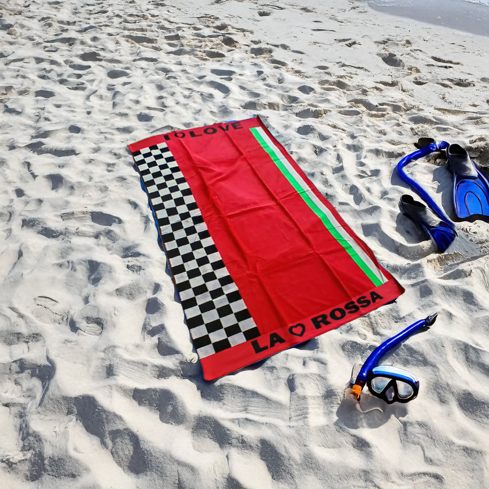 Pacha Home multicolor Cotton Beach towel - Size 95 x 175 cm