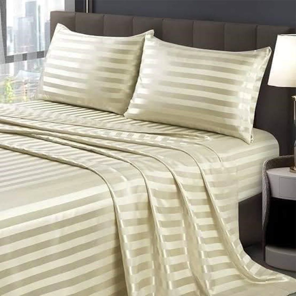 PACHA HOME SET STRIPES BED SHEET 240*270