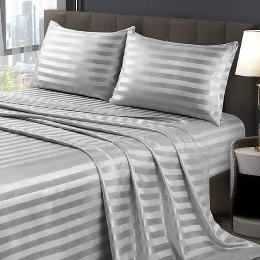 PACHA HOME SET STRIPES BED SHEET 240*270