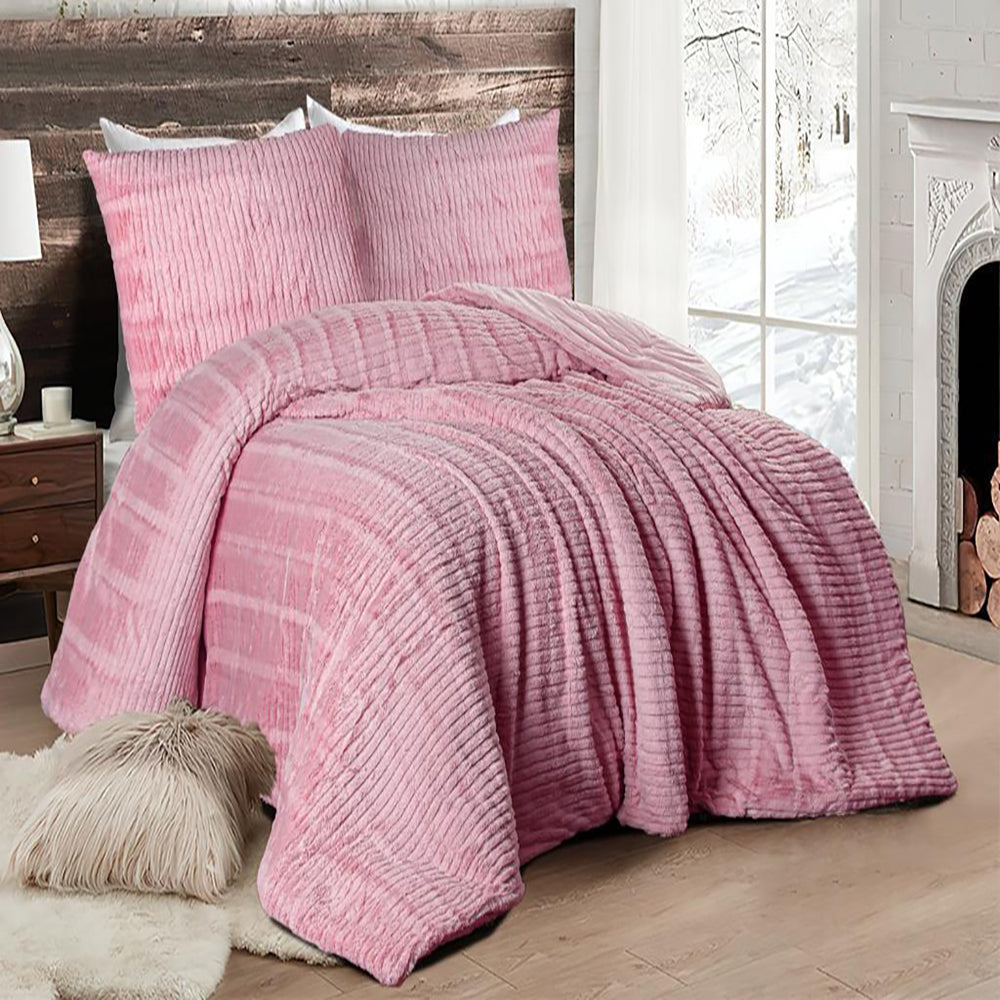 Pacha Home Quilt Fur Model LINA +2 Pillow Case