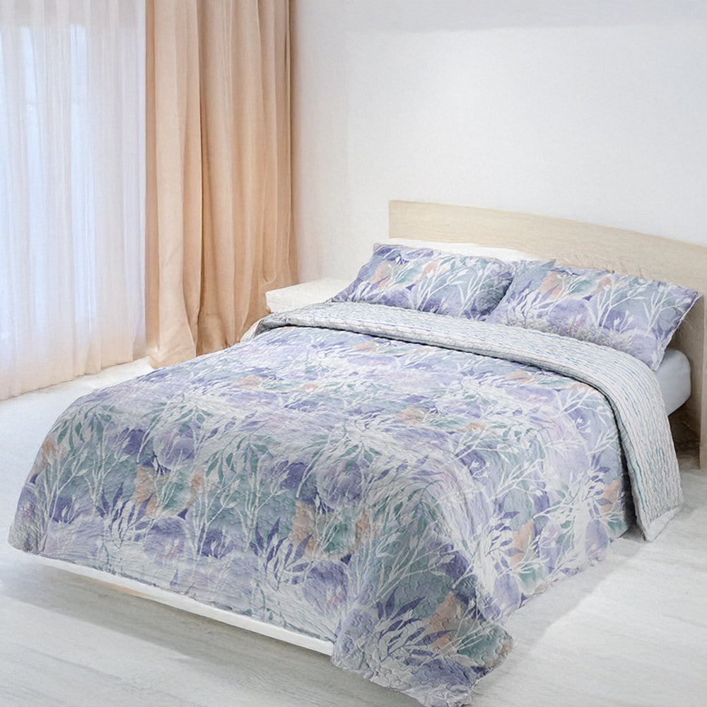 MORA BEDSPREAD Size 250*270+ 2 PILLOWCASE MODEL COLCHA P43