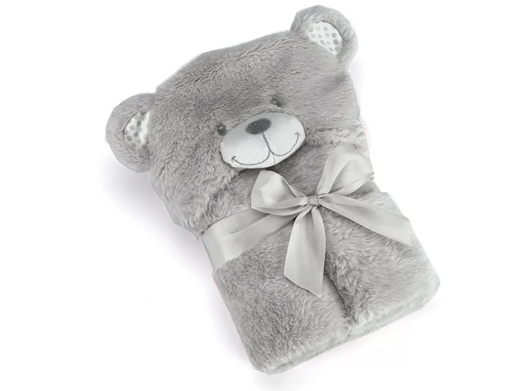 Mora Baby Pompon Bear Blanket Model P86