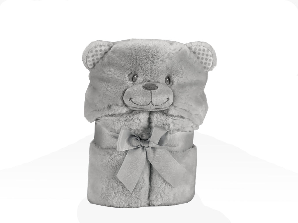 Mora Baby POMPON BEAR Blanket Model P86