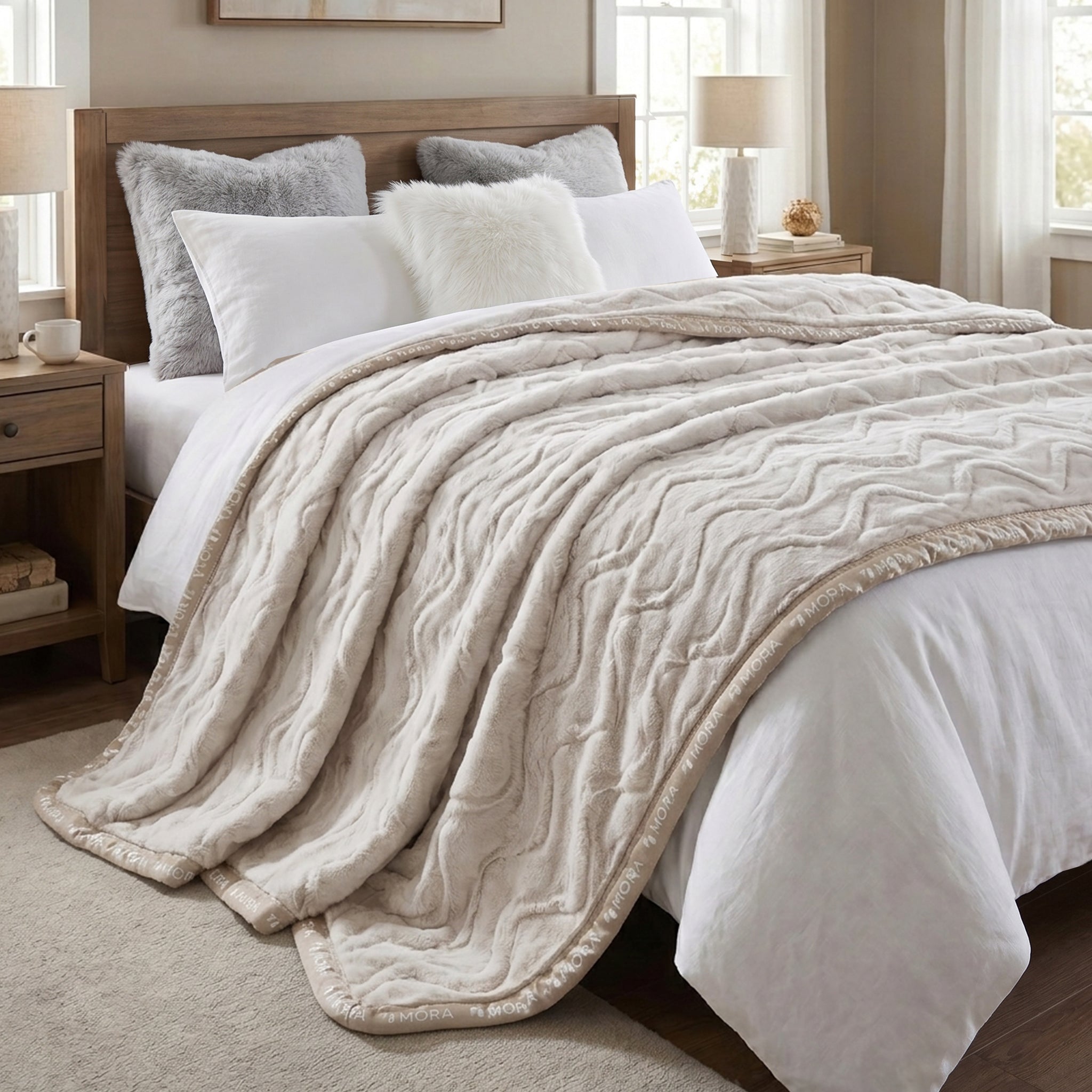 Mora Blanket Premium Brushed Model 971