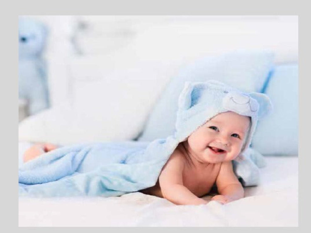 Mora Baby Pompon Bear Blanket Model P86