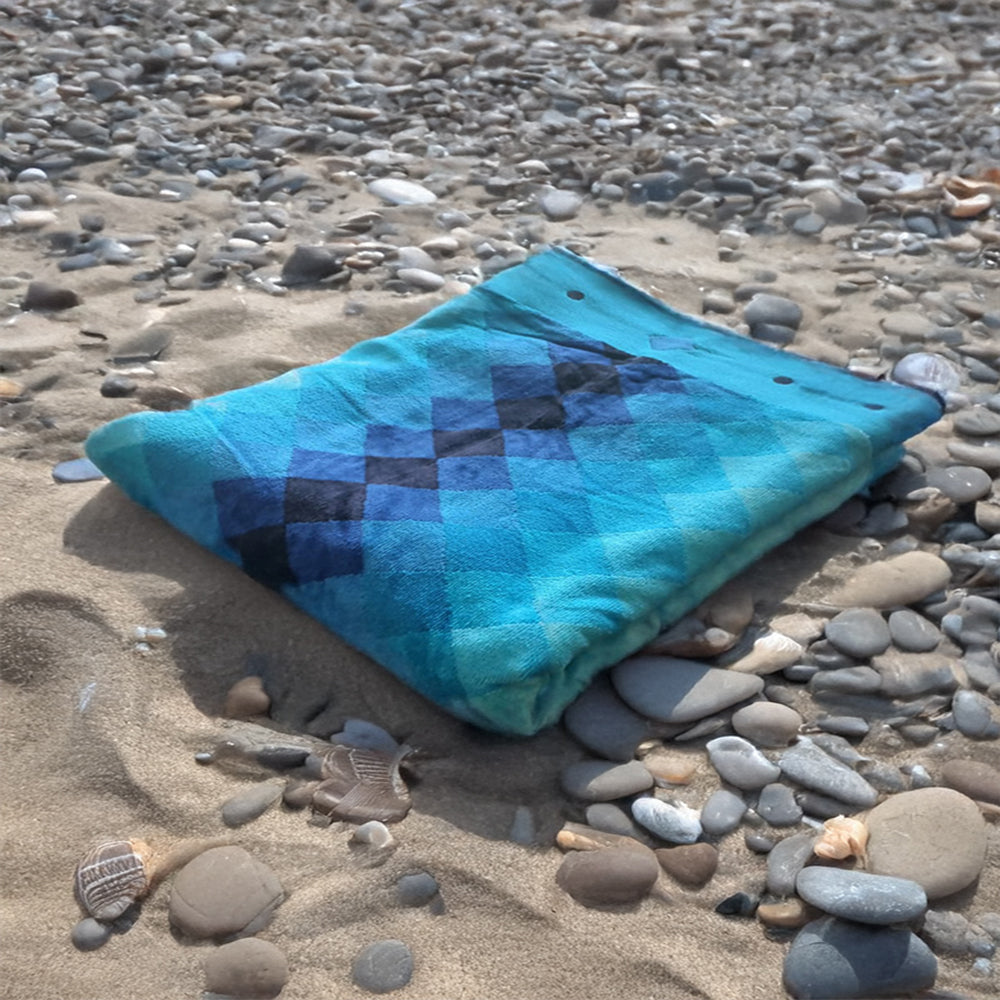 Pacha Home multicolor Cotton Beach towel - Size 95 x 175 cm