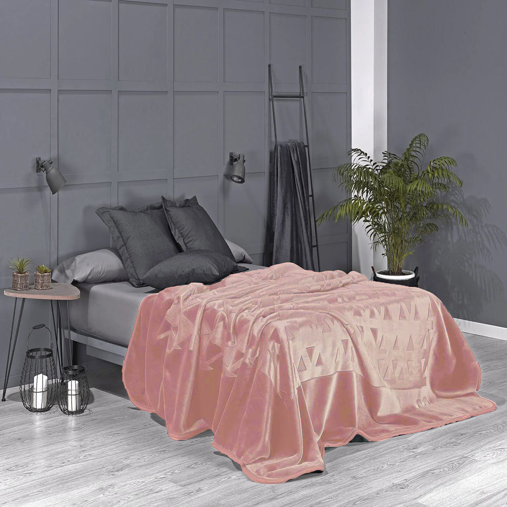 Mora Perla Plain Blanket Model G18