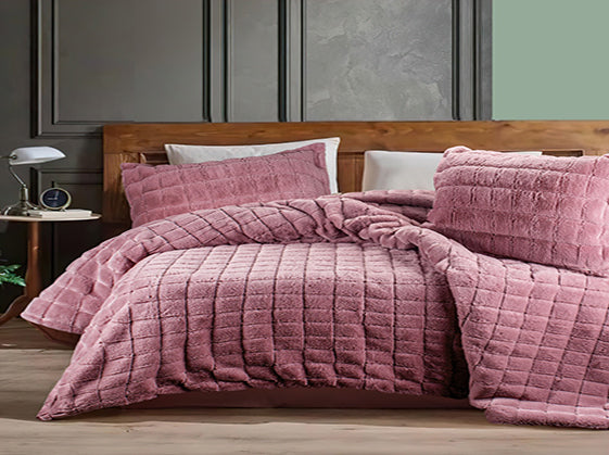 باشا هوم لحاف فرو موديل نسرين +2 كيس وسادة